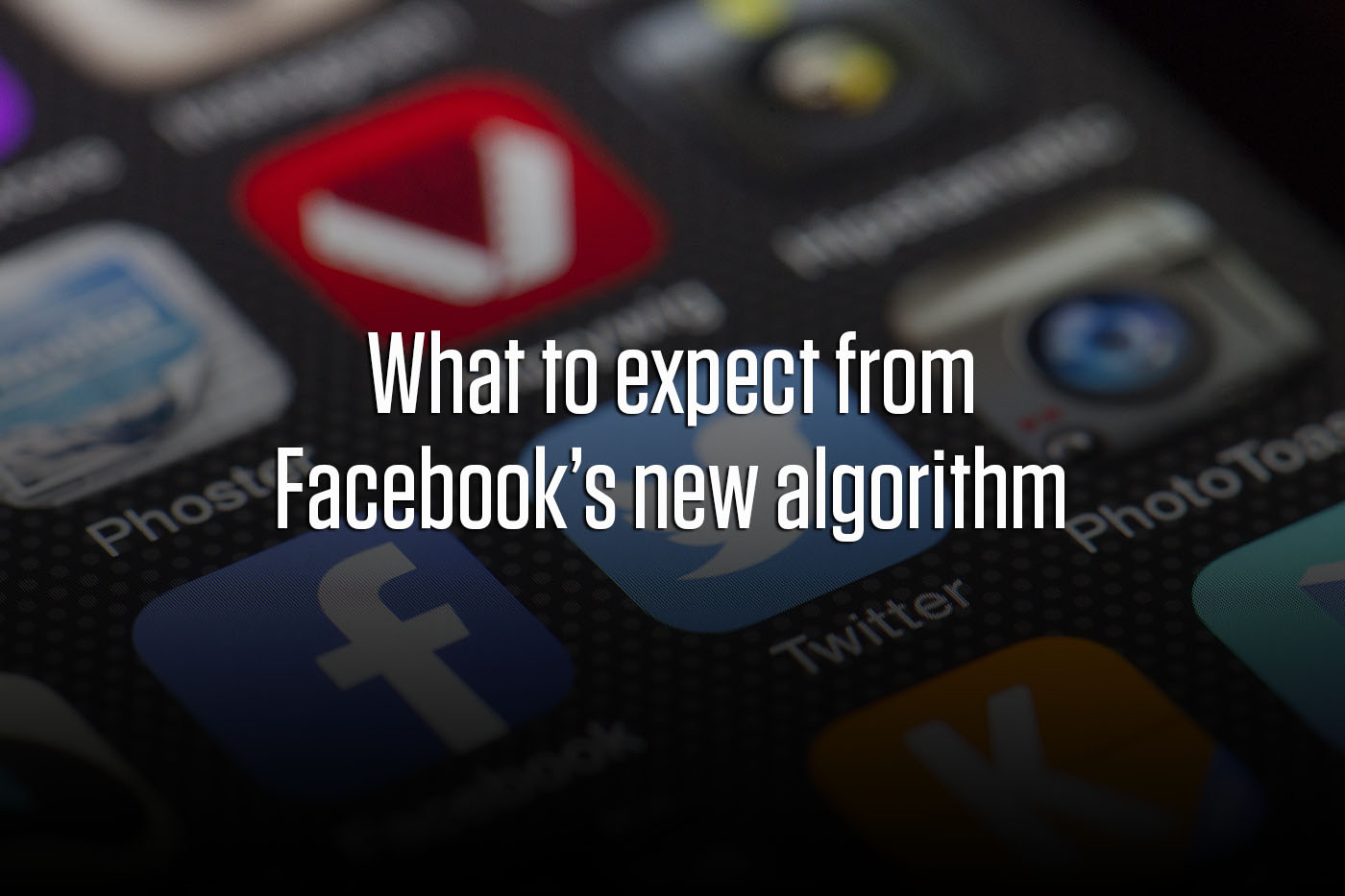 What to expect from Facebook's new algorithm Finnick Creative